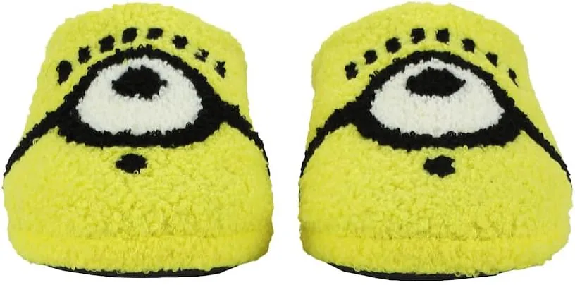 Bioworld Despicable Me Minions Adult Yellow Scuff Slippers