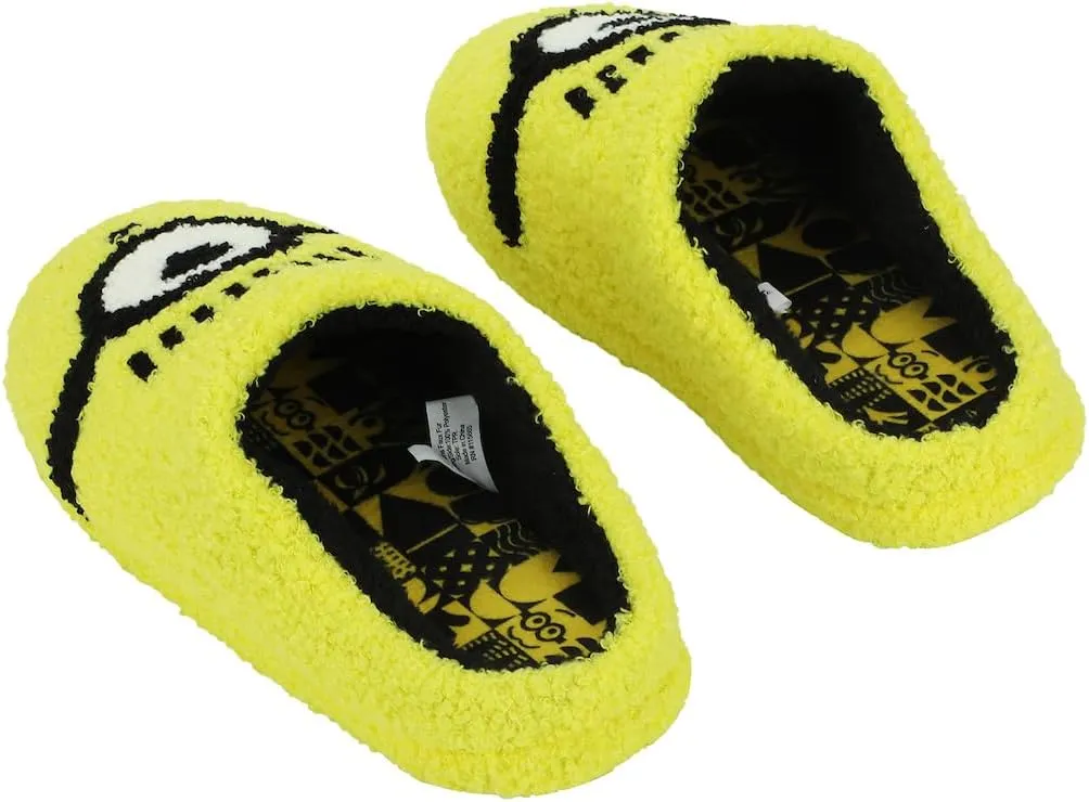 Bioworld Despicable Me Minions Adult Yellow Scuff Slippers