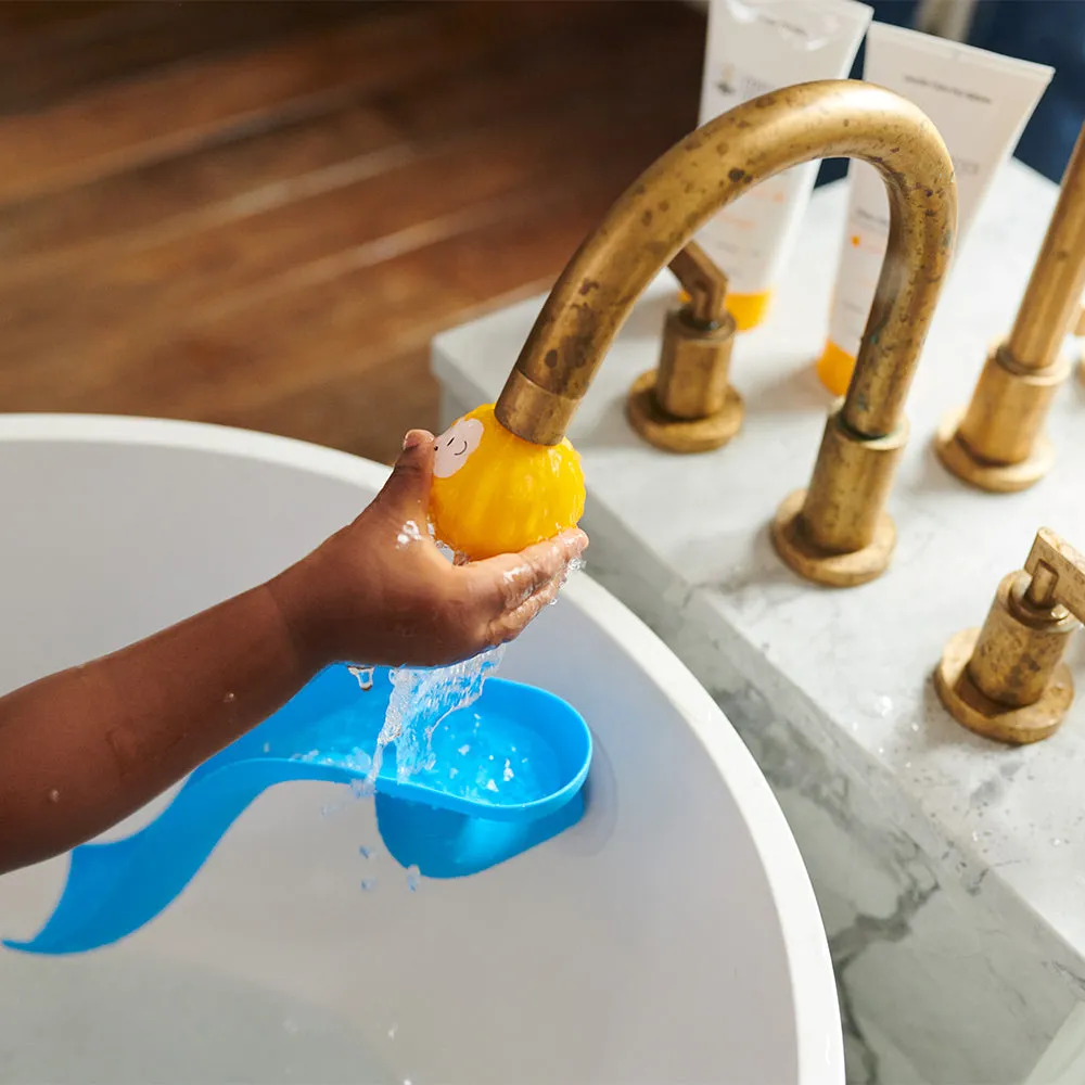Blue Bathtime Slide Set