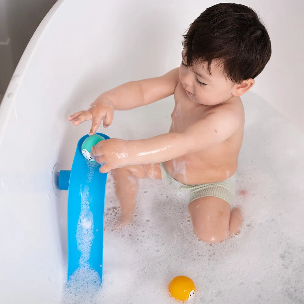 Blue Bathtime Slide Set