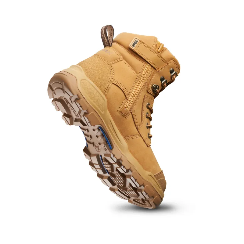 Blundstone Unisex #9060 Rotoflex Zip Side, Scuff Cap Safety Boot