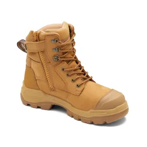 Blundstone Unisex #9060 Rotoflex Zip Side, Scuff Cap Safety Boot