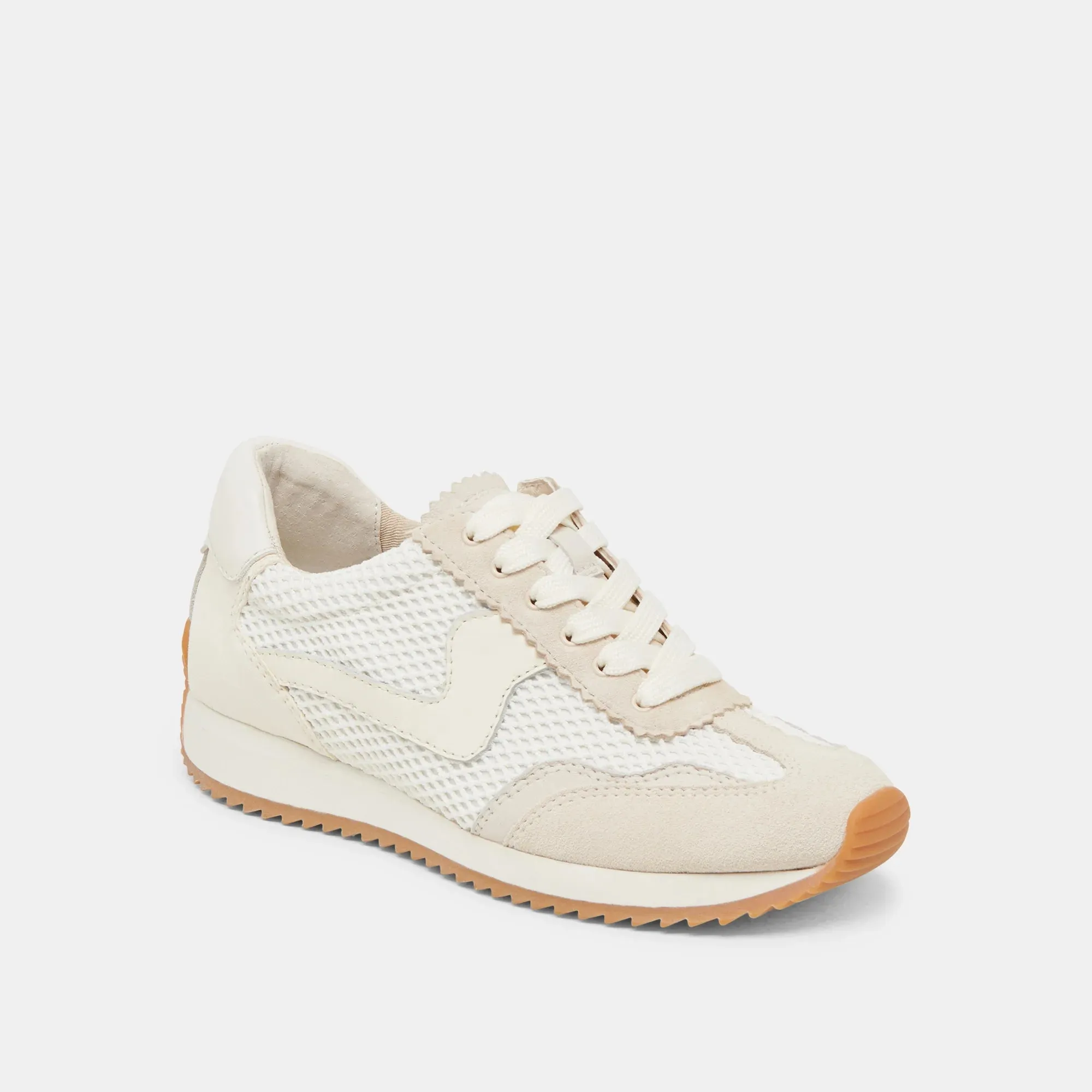 B.NTCD SNEAKER | WHITE MESH