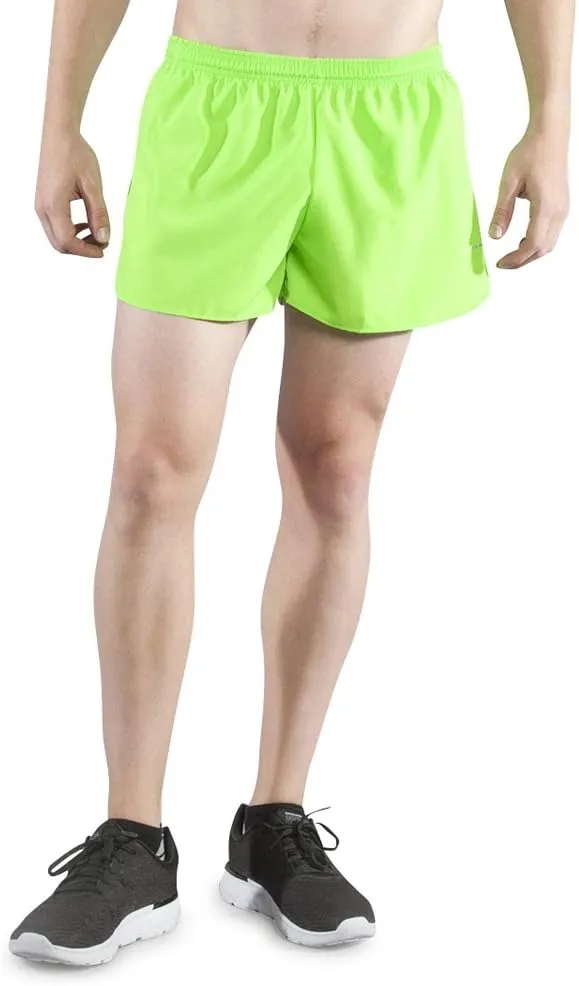 BOA Mens 3" Half Split Trainer Solid Running Short (1206B)
