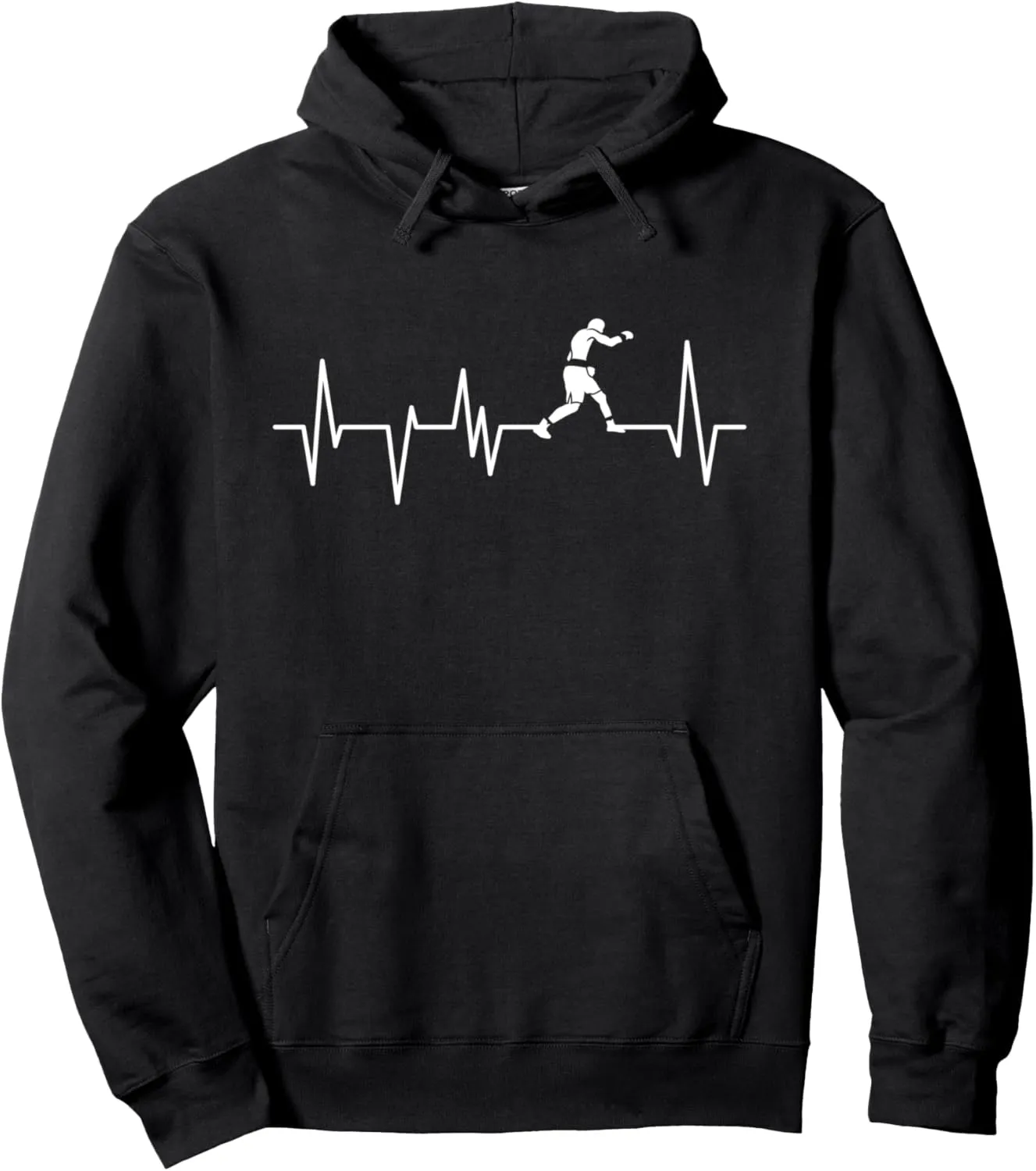 Boxer Heartbeat - Boxing Gift Boxing Lover Boxing Trainer Pullover Hoodie