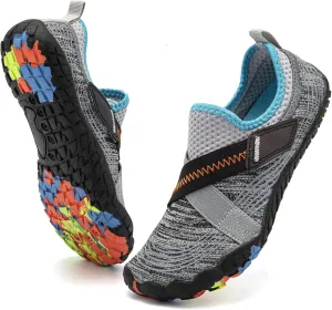 Boys & Girls Water Shoes Lightweight Comfort Sole Easy Walking Athletic Slip on Aqua Sock(Toddler/Little Kid/Big Kid)