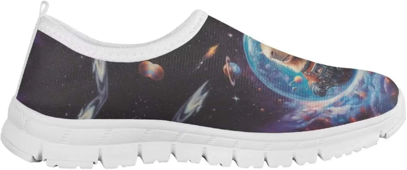 Boys Tennis Shoes Non Slip Kids Slip On Sneakers for Outdoor Activities