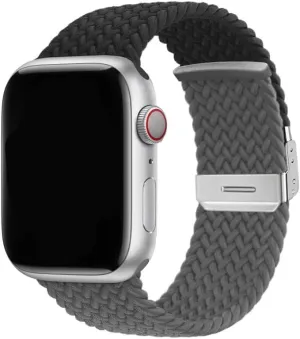 Braided Stretchy Solo Loop Strap for Watch Ultra Band 40mm 41mm 42mm 44mm 45mm 49mm Elastic Bracelet for iWatch 9 8 7 6 5 4 SE