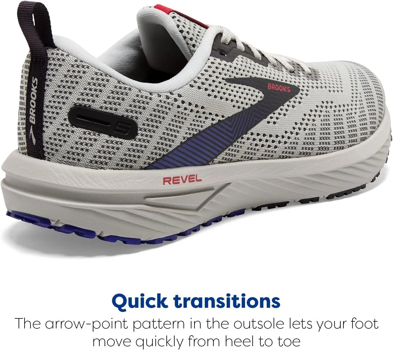 Brooks Men’s Revel 6 Neutral Running Shoe