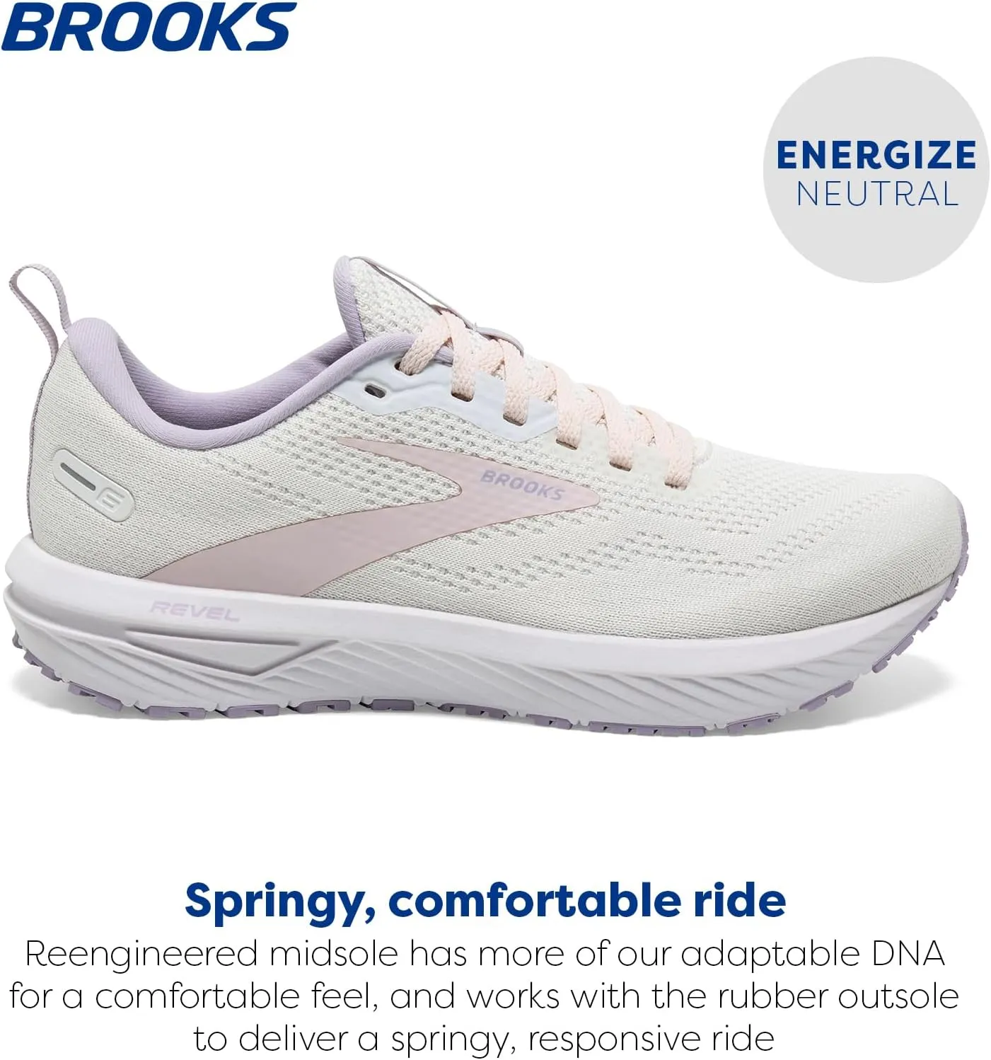 Brooks Women’s Revel 6 Neutral Running Shoe