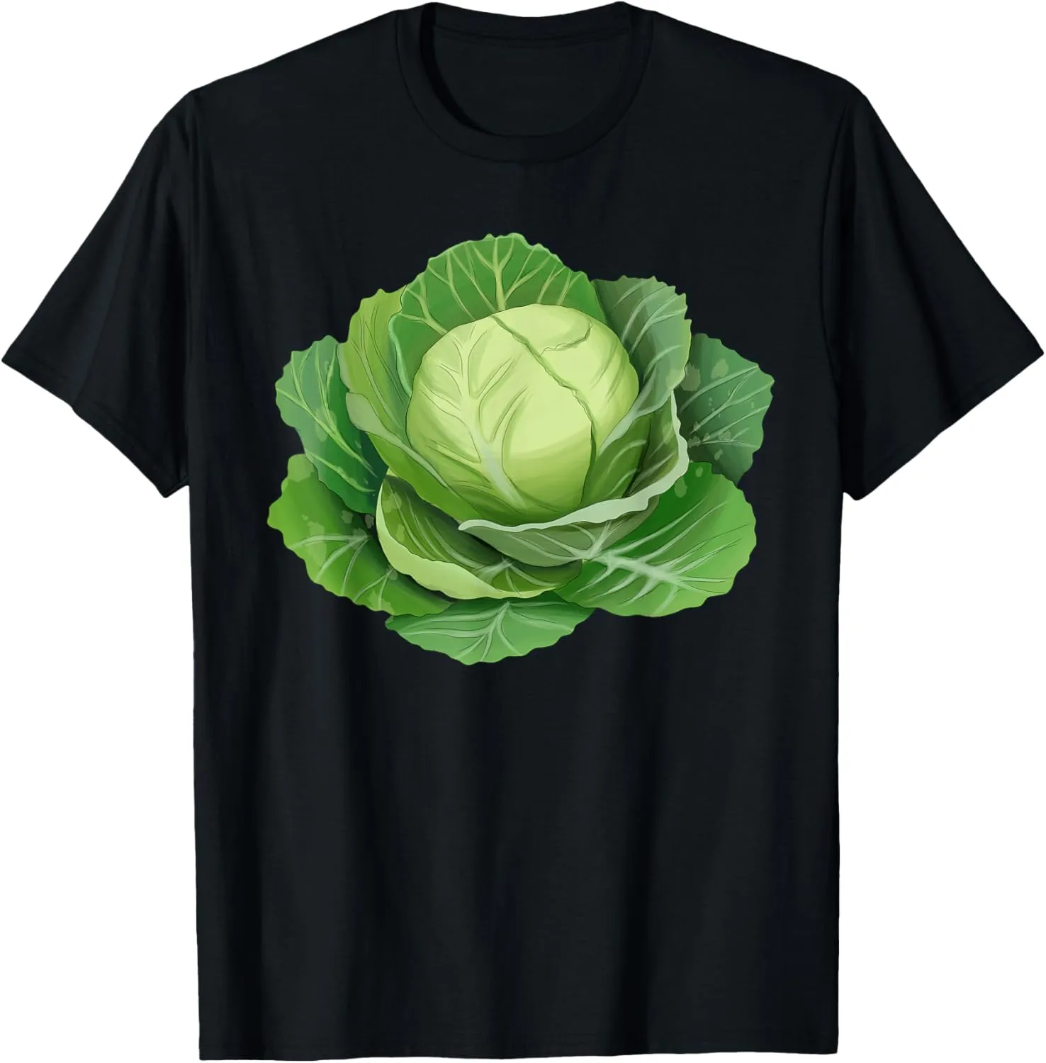Cabbage Team Halloween Costume Cabbage Lover Vegan T-Shirt
