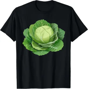 Cabbage Team Halloween Costume Cabbage Lover Vegan T-Shirt
