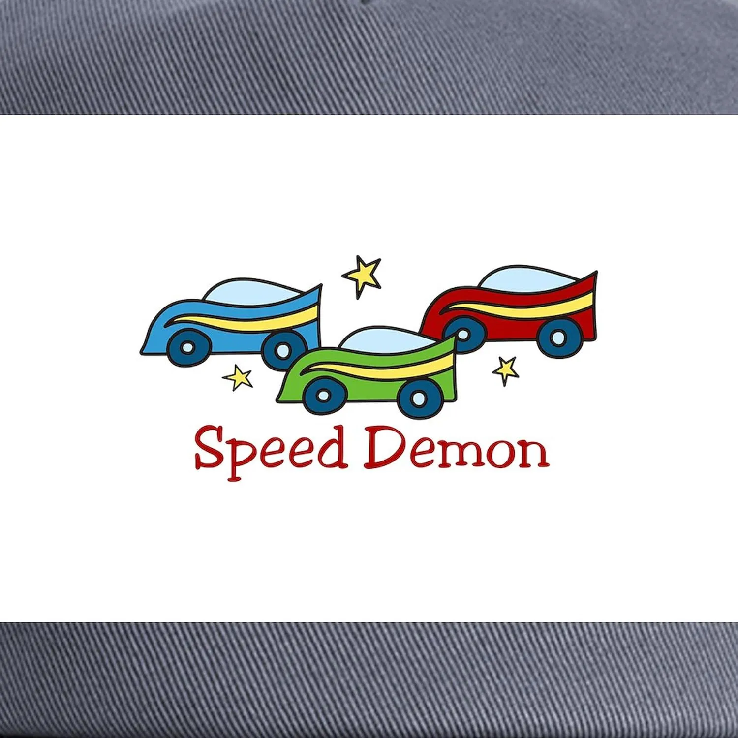 CafePress Speed Demon Adjustable Baseball Cap