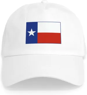 CafePress Texas Retro State Flag Black Cap Black Baseball Cap