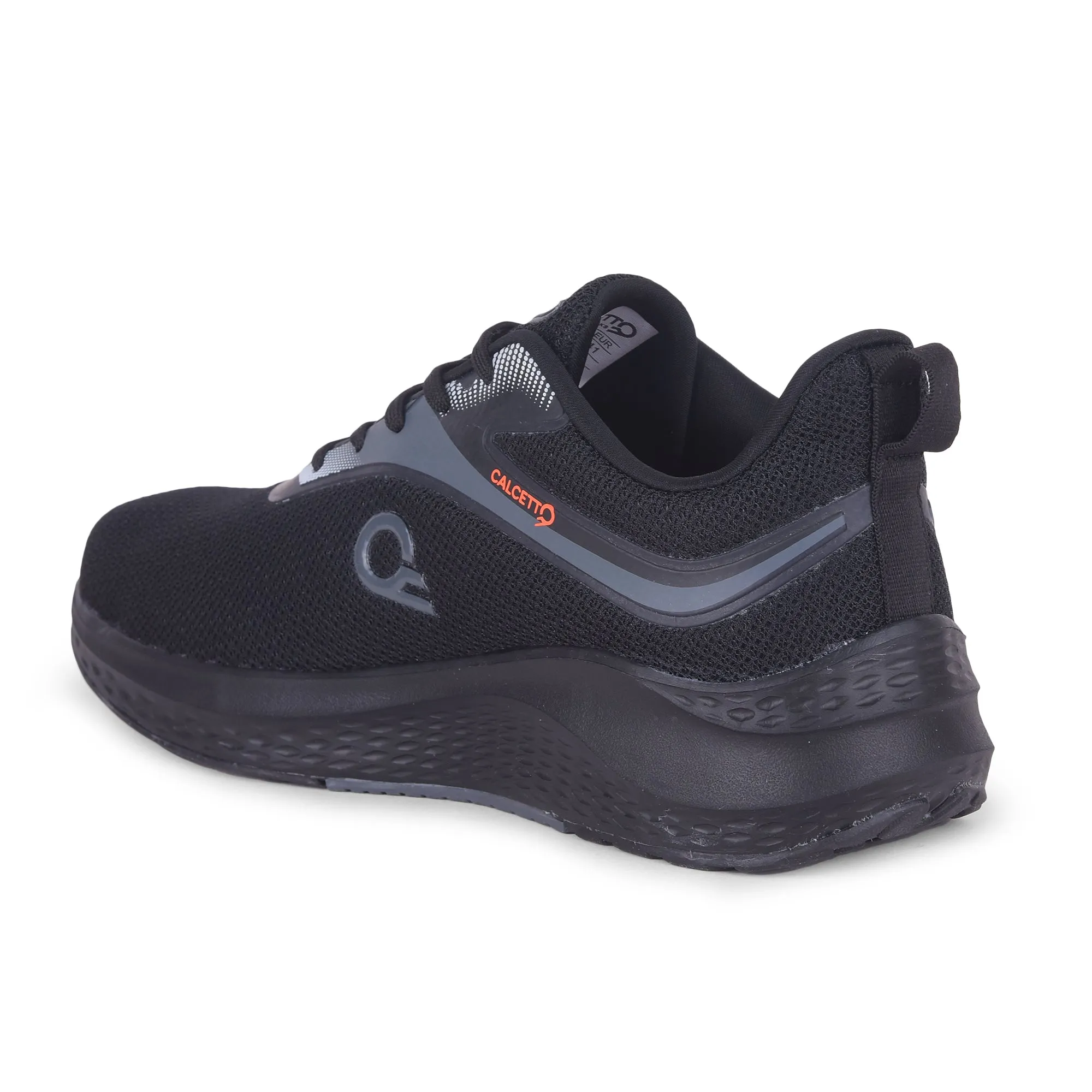 Calcetto Lightweight Casual Men'S Running Sports Shoes CLT-2032 Black
