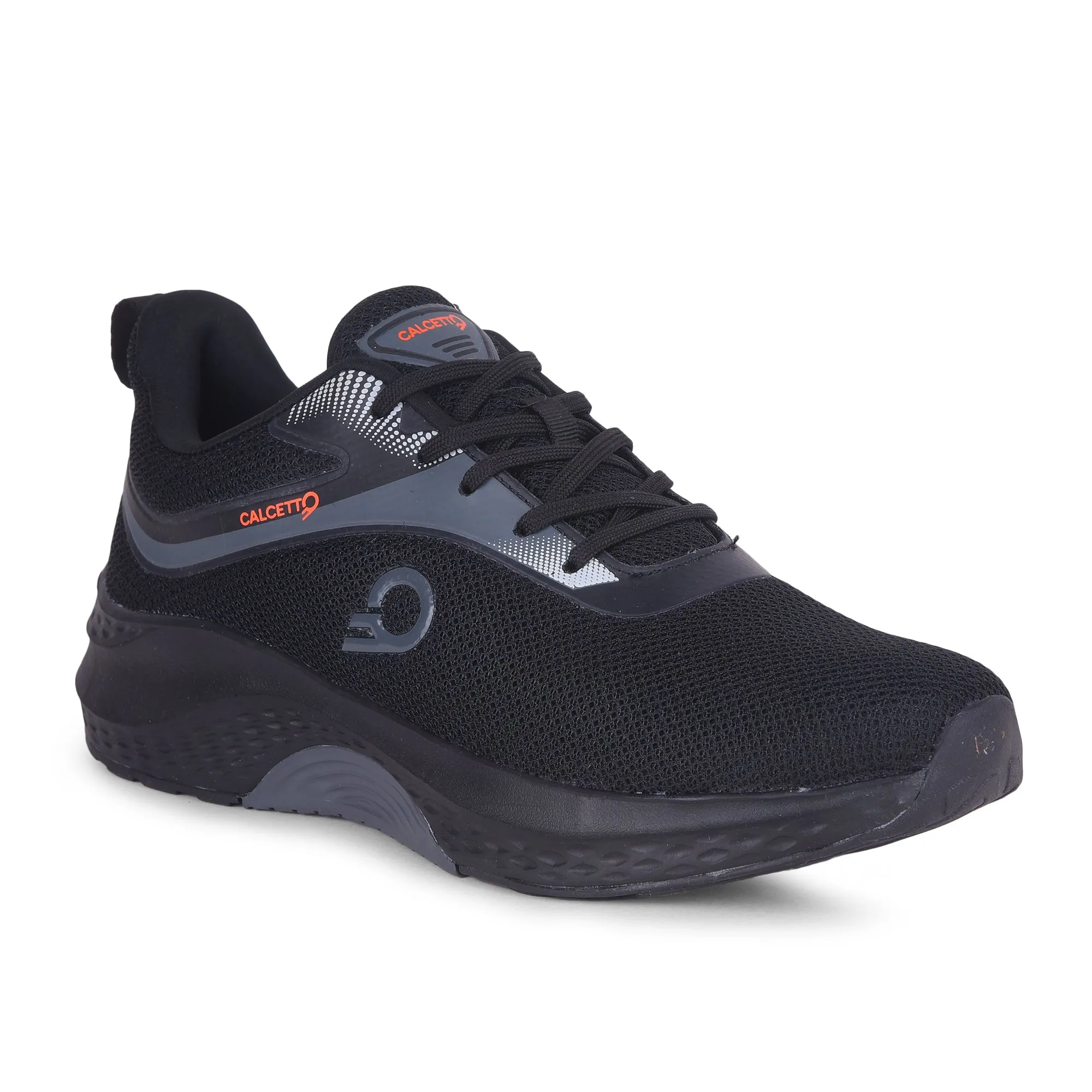 Calcetto Lightweight Casual Men'S Running Sports Shoes CLT-2032 Black