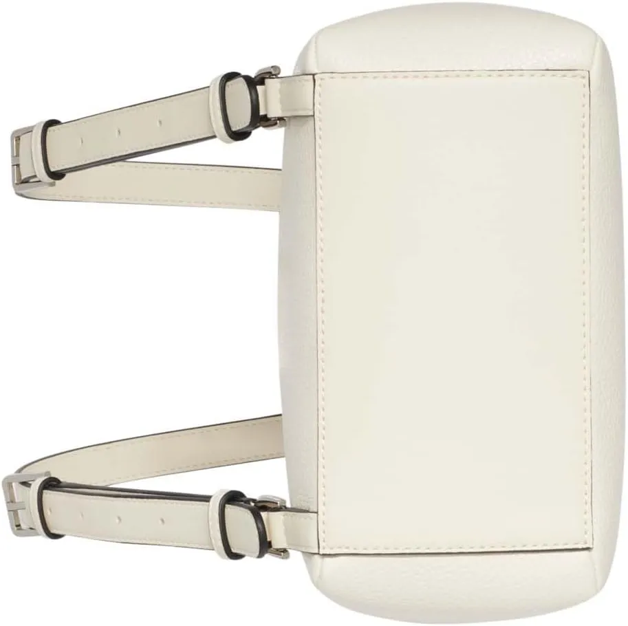 Calvin Klein Clove Triple Compartment Flap Backpack, Cherub White, One Size