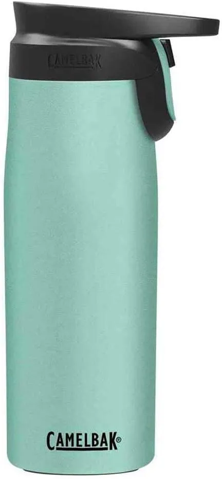 CamelBak Forge Flow Coffee & Travel Mug, Insulated Stainless Steel - Non-Slip Silicon Base - Easy One-Handed Operation - 20oz, Coastal