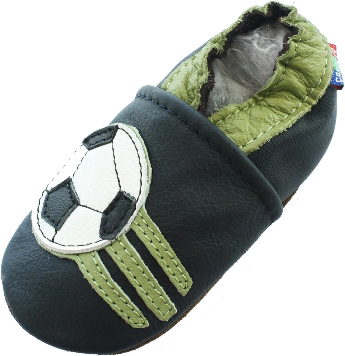 Carozoo 18 Designs Baby Shoes Leather Soft Sole Prewalker Crib Slippers Toddler Kids Shoes (0-6 Months to 7-8 Years)