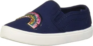 Carter's Girl's Tween10 Slip-on Shoe, Navy, 6 M US Toddler