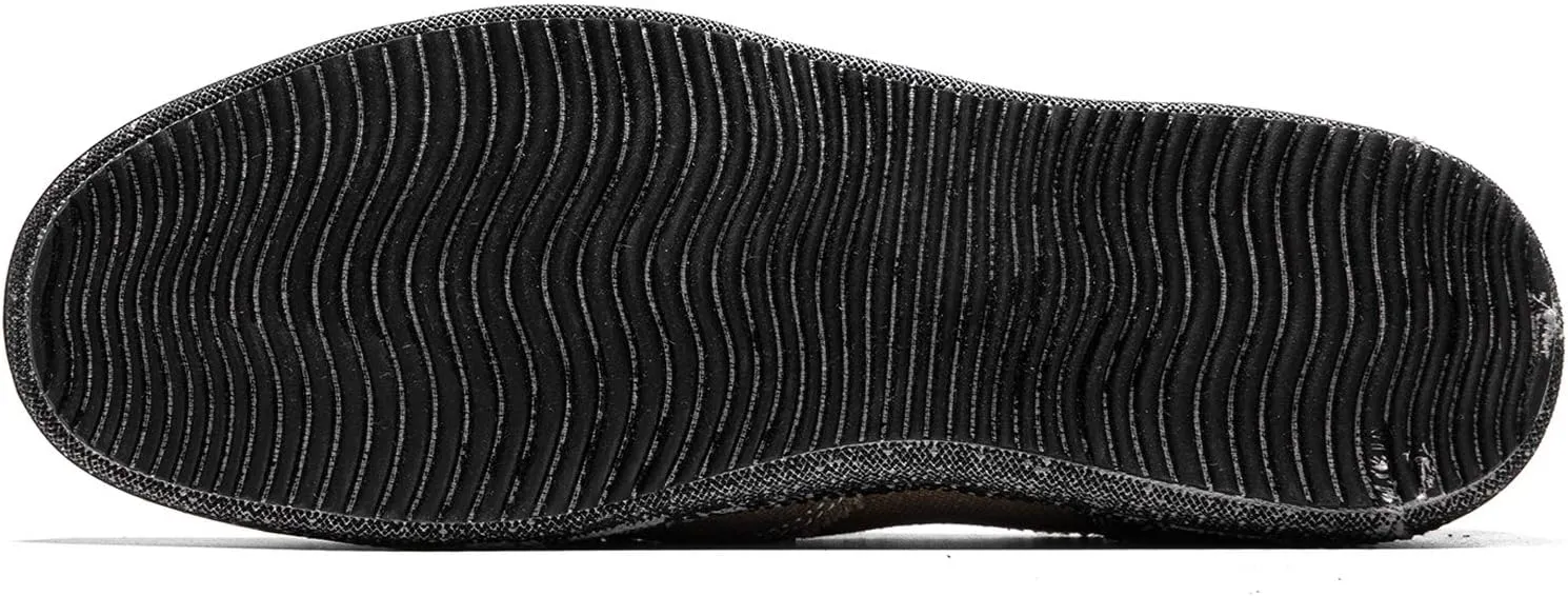 CASMAG Men's Casual Cloth Shoes Canvas Slip on Loafers Leisure Vintage Flat Boat Shoes