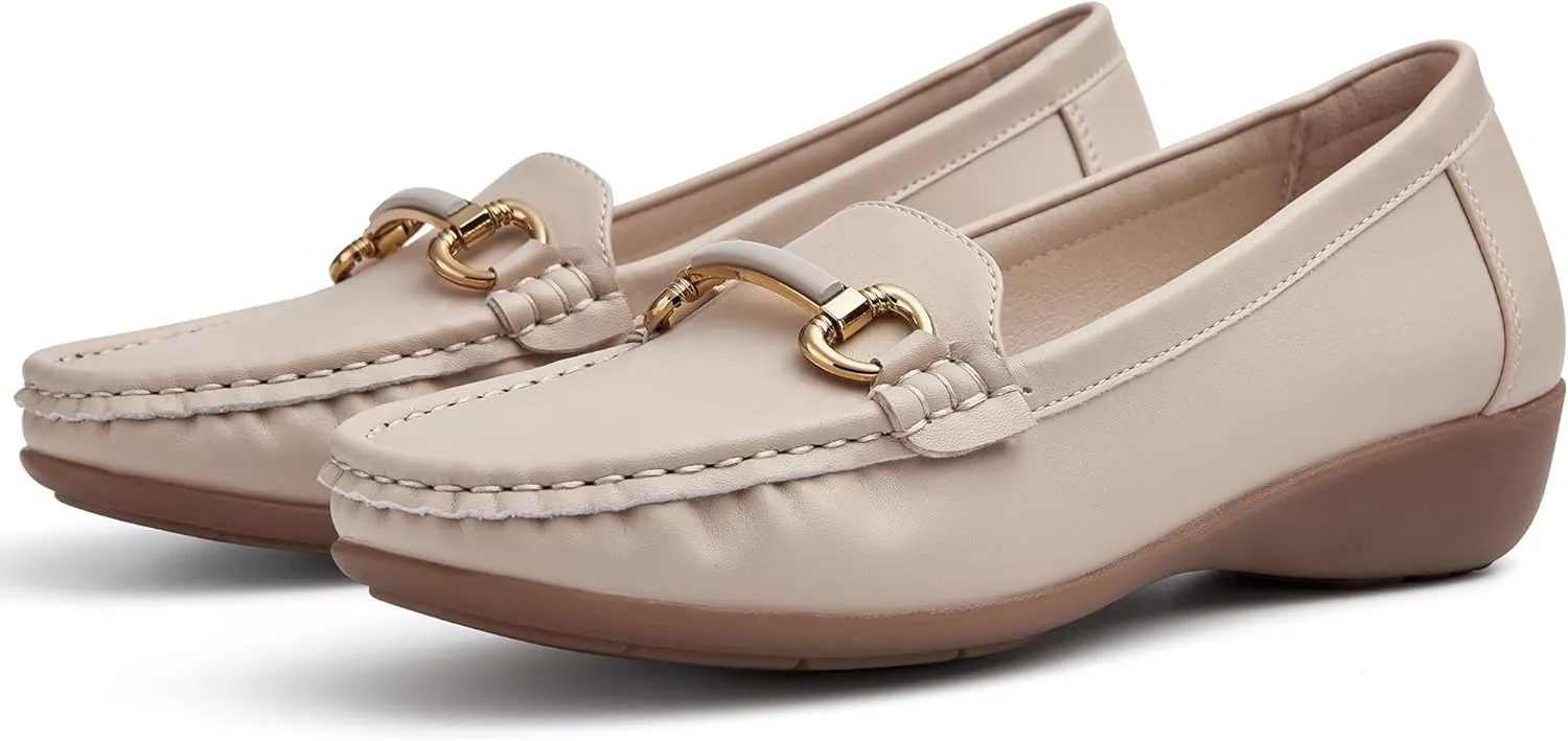 Cestfini Women’s Slip-on Loafers Casual Work Shoes