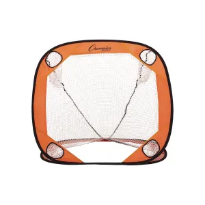 Champion Sports Lacrosse Pop Up Target Trainer, 4 ft x 4 ft