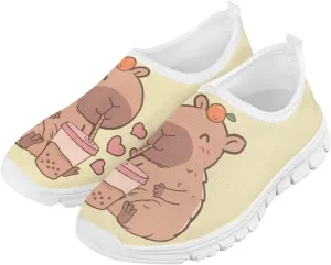 Children's Casual Shoes Slip on Walking Shoes for Little Boys Girls Breathable Running Shoes Lightweight Non-Slip Unisex Fashion Sneakers SizeUS 11-15