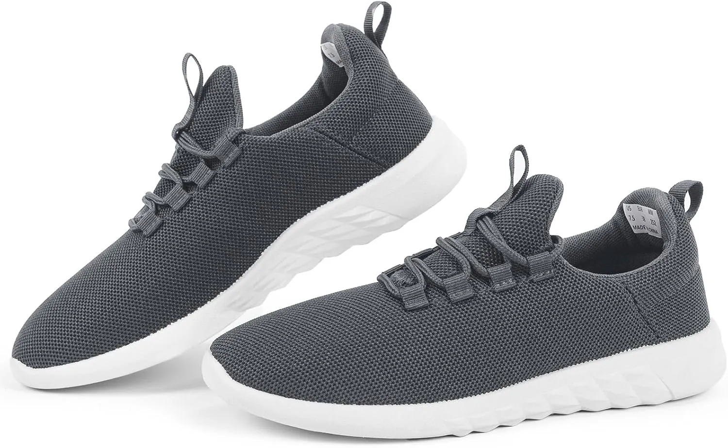 CHIN·MOON Women's Slip On Walking Shoes Lightweight Non Slip Running Gym Shoes Breathable Fashion Sneakers