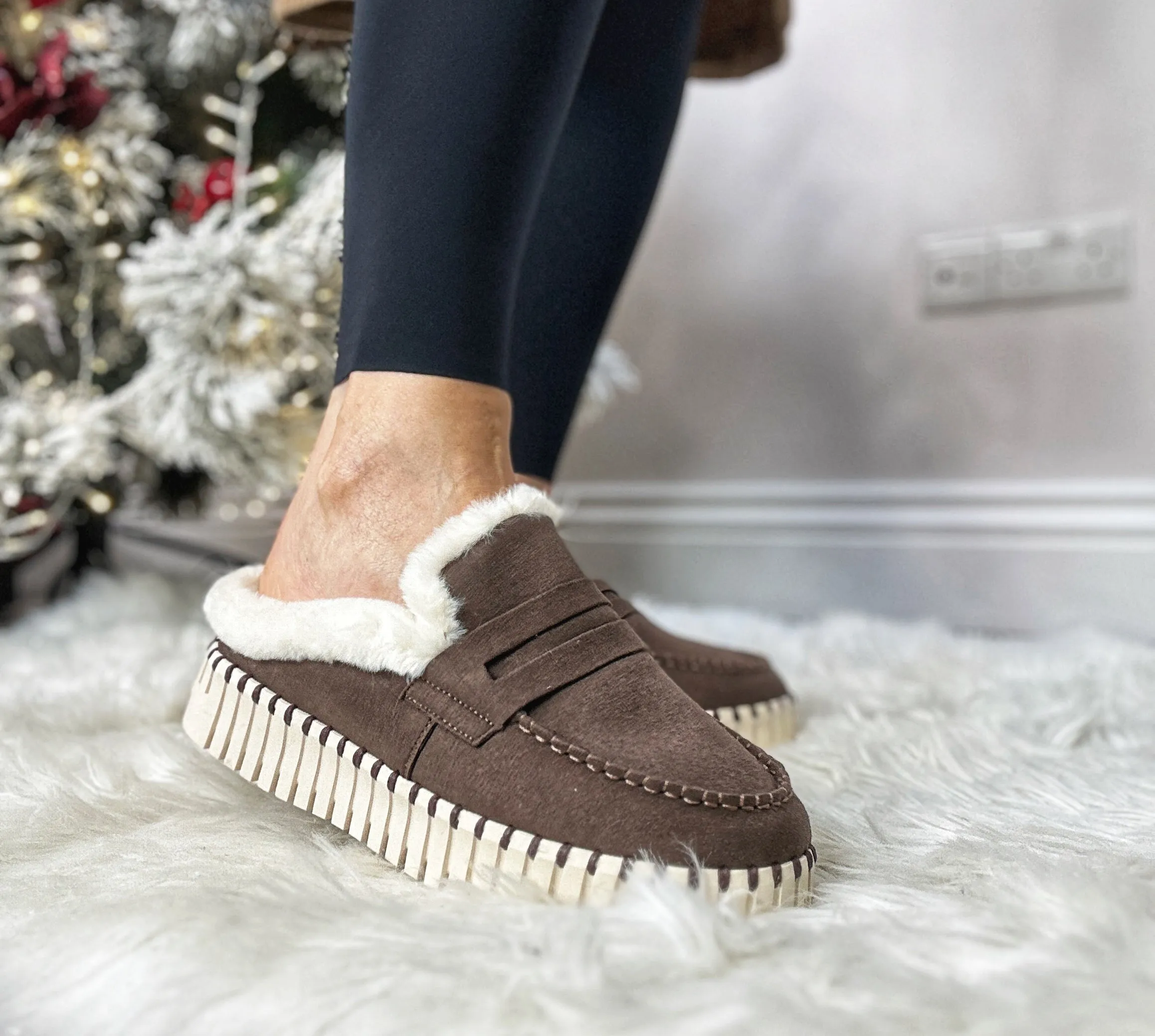Chocolate Ilse Jacobsen Tulip 3872 Slippers