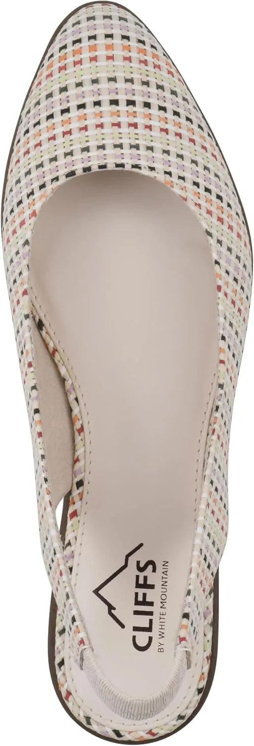 CLIFFS BY WHITE MOUNTAIN Women's Memory Slingback Loafer Flat