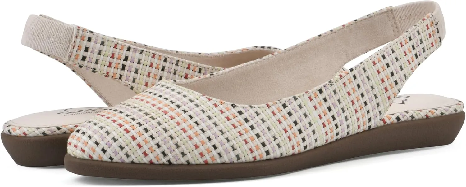 CLIFFS BY WHITE MOUNTAIN Women's Memory Slingback Loafer Flat