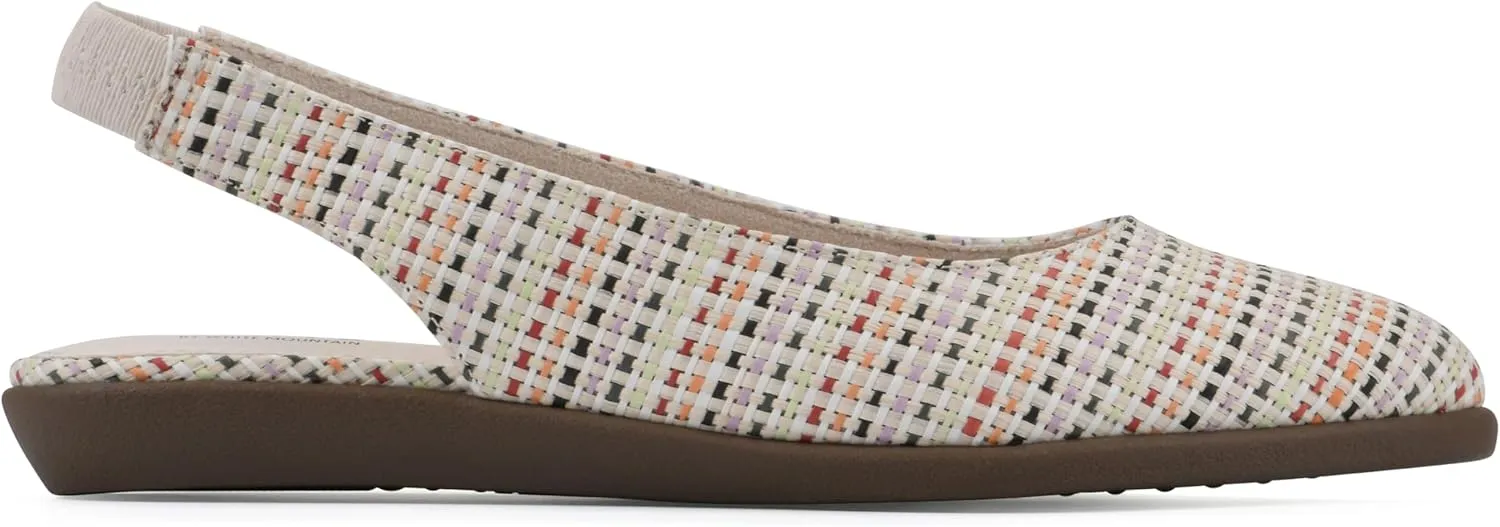 CLIFFS BY WHITE MOUNTAIN Women's Memory Slingback Loafer Flat