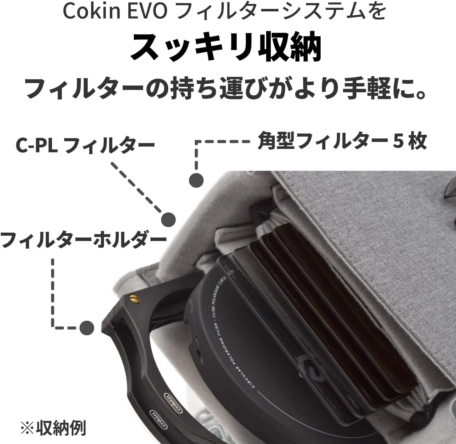 Cokin フィルターケース EVO キャリングケース