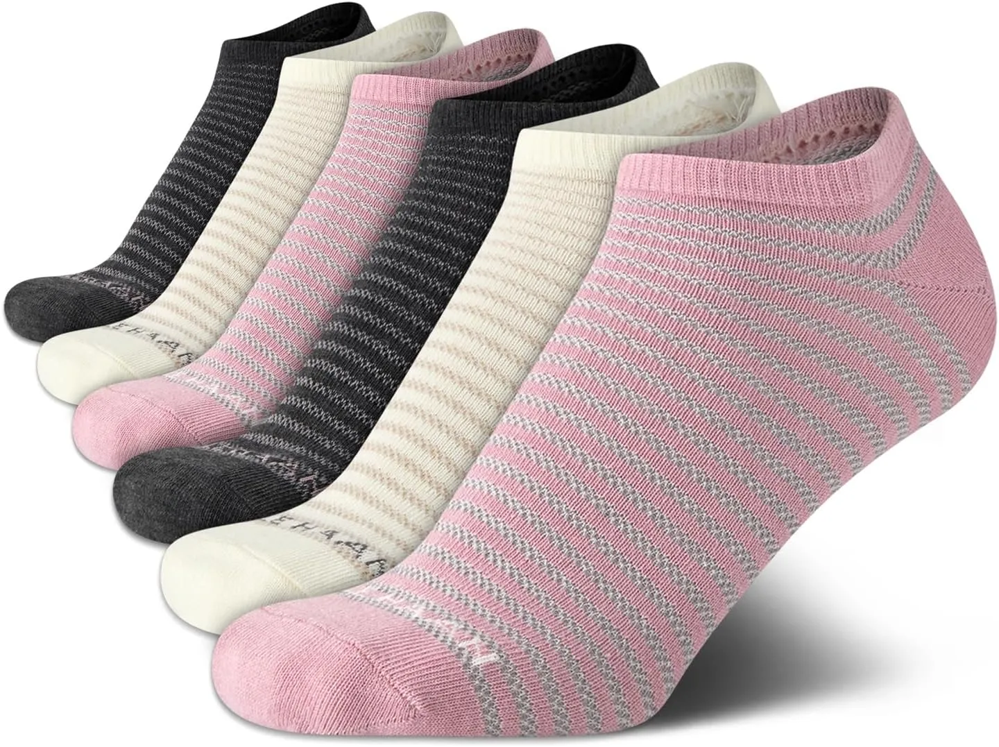 Cole Haan Women's Performance Cushion No Show Athletic Socks (6 Pairs)