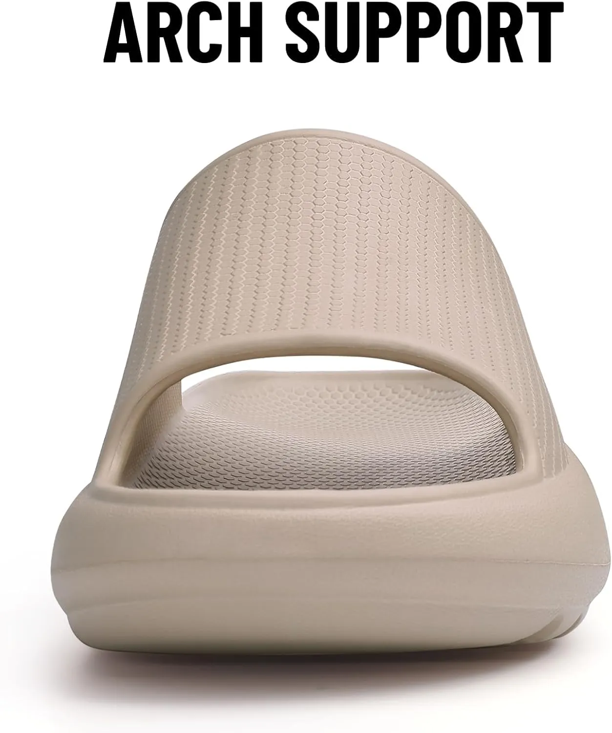 Comwarm Cloud Slide Sandals for Women Men Ultra Comfort Recovery Pillow Slippers Soft Summer Beach Shoes with Low Arch Support