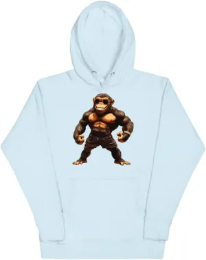 Cool Monkey Fitness Hoodie Pullover