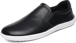 COSIDRAM Men's Casual Loafers Comfort Wide Toe Soft Daily Walking Sneakers Classic Slip On Shoes