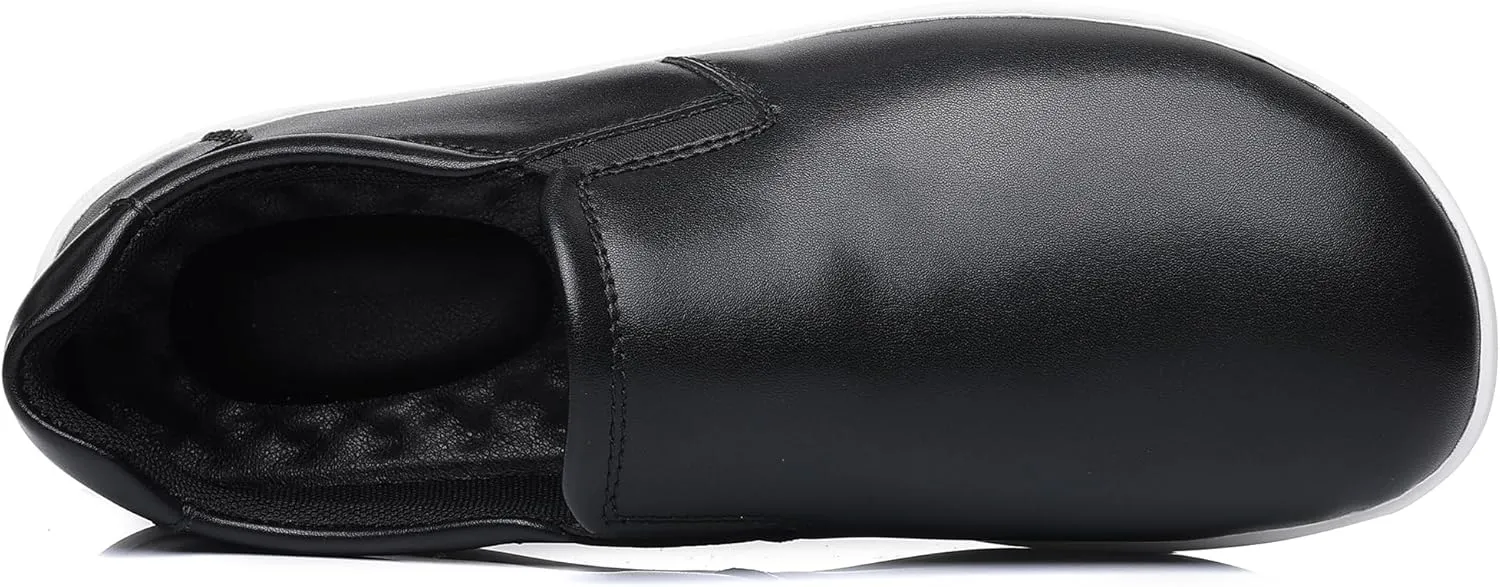COSIDRAM Men's Casual Loafers Comfort Wide Toe Soft Daily Walking Sneakers Classic Slip On Shoes