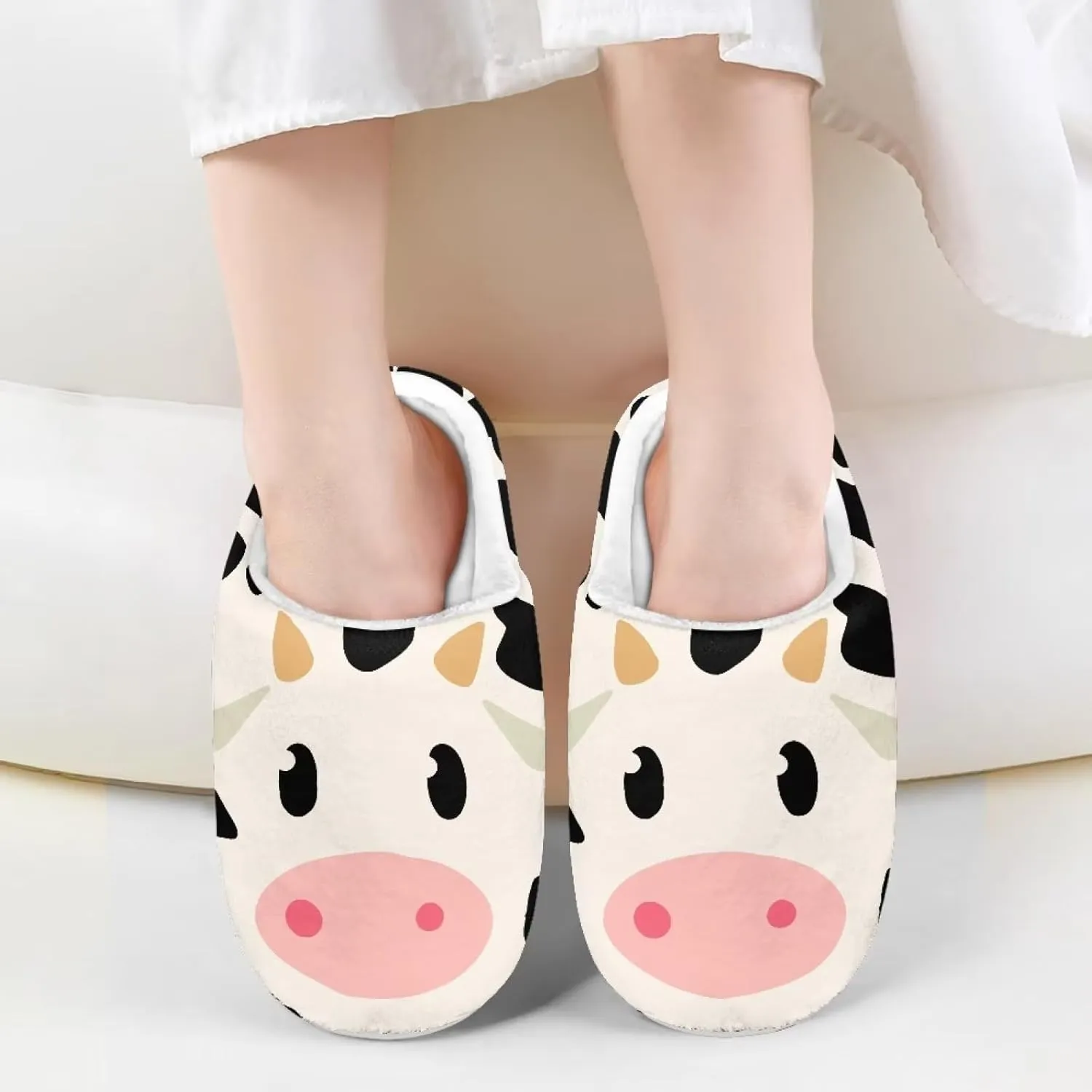 Cozy House Slippers Toddler Shoes Plush Slip-on Personalized Home Bedroom Cute Indoor Sleepers