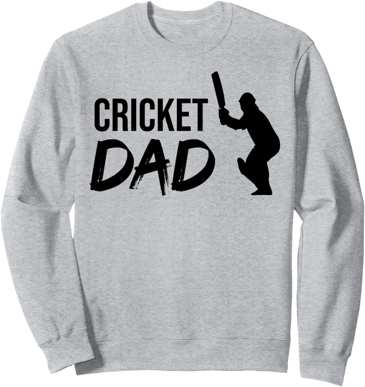 Cricket Dad Cricket Player Fans Trainer Cricket Dad Father Sweatshirt