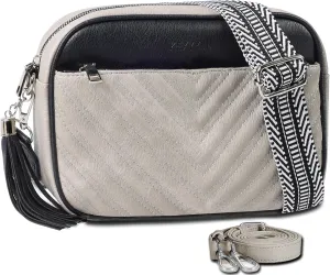 Crossbody Bags for Women Soft Leather Crossbody Purses Small Shoulder Handbags with Two Adjustable Straps