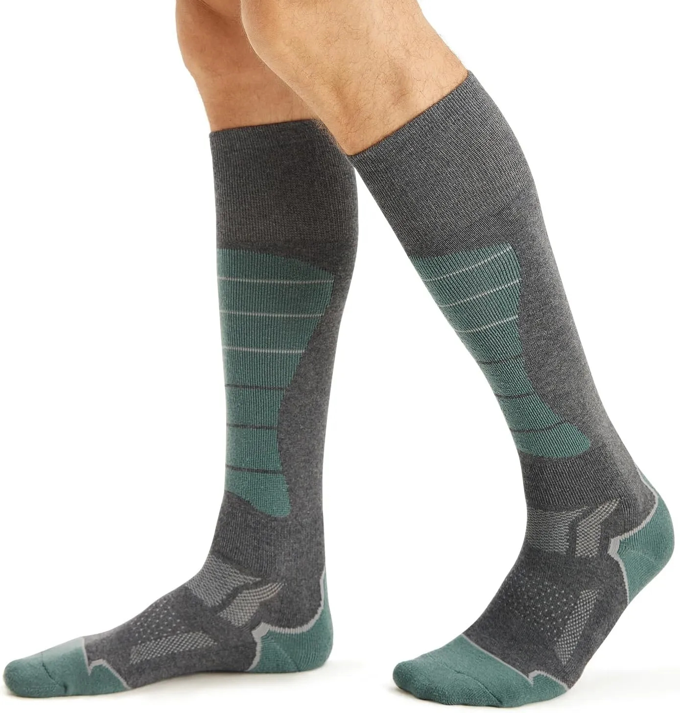CS CELERSPORT 2/3/4 Pack Ski Socks for Men and Women Skiing, Snowboarding, Winter Performance Socks