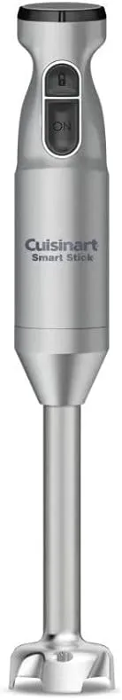 Cuisinart Hand Blender, Smart Stick 2-Speed Hand Blender- Powerful & Easy to Use Stick Immersion Blender-for-Shakes, Smoothies, Puree, Baby Food, Soups & Sauces, Silver, CSB-175SVP1