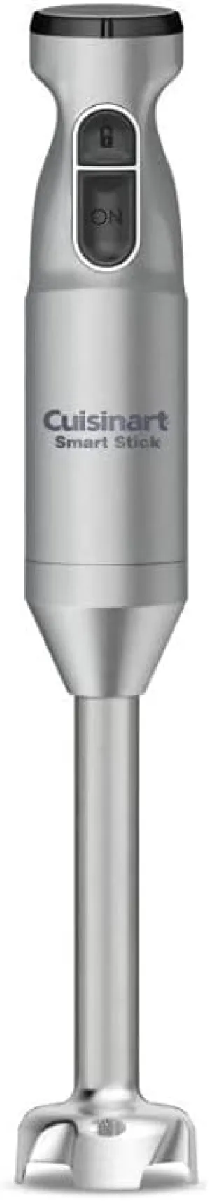 Cuisinart Hand Blender, Smart Stick 2-Speed Hand Blender- Powerful & Easy to Use Stick Immersion Blender-for-Shakes, Smoothies, Puree, Baby Food, Soups & Sauces, Silver, CSB-175SVP1