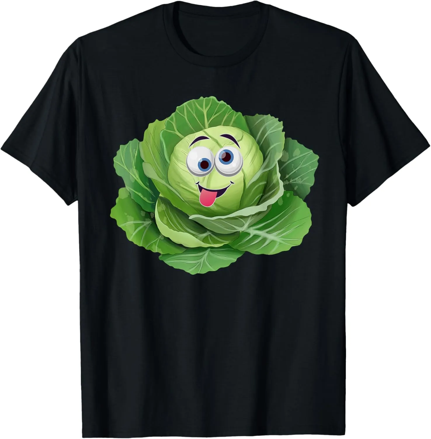 Cute Cabbage Team Halloween Costume Cabbage Lover Vegan Tee T-Shirt