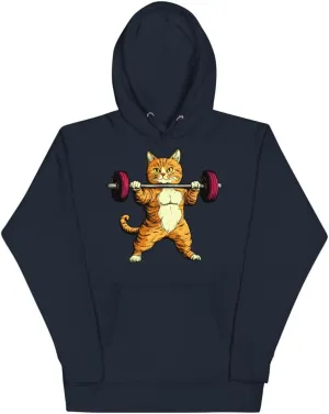 Cute Fitness Cats - Kitty Hoodie Pullover