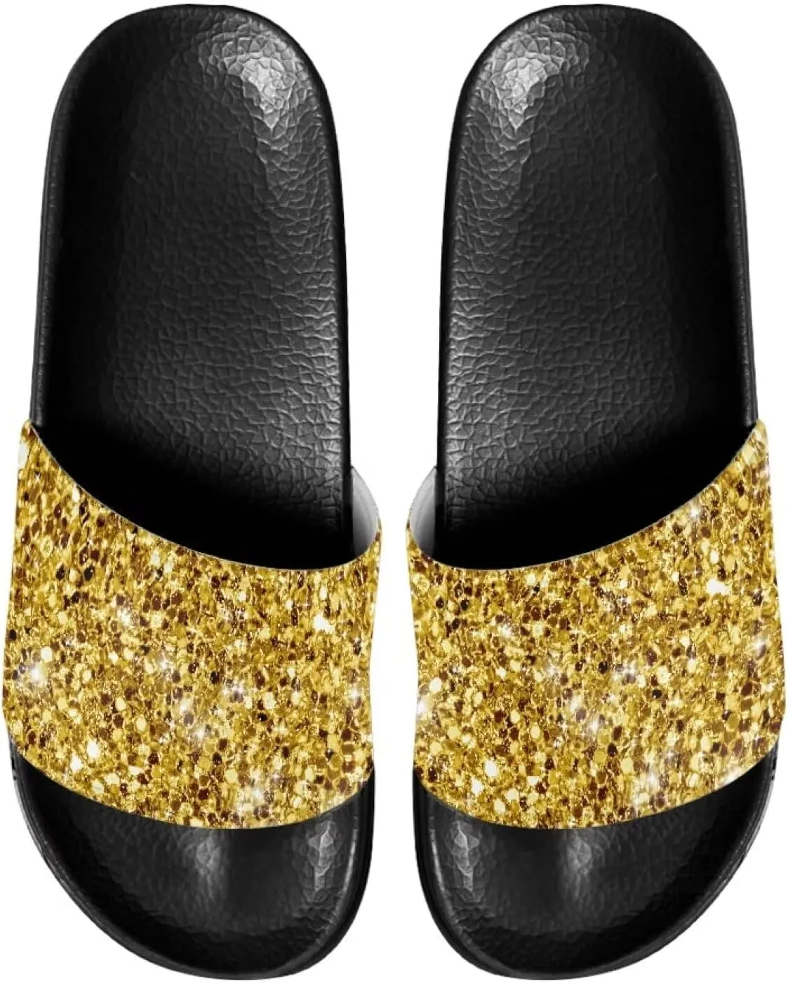 Cute Pattern Slide Sandals Shoes Slippers for Women, House Non Slip Quick Drying Slides Shower Sandals