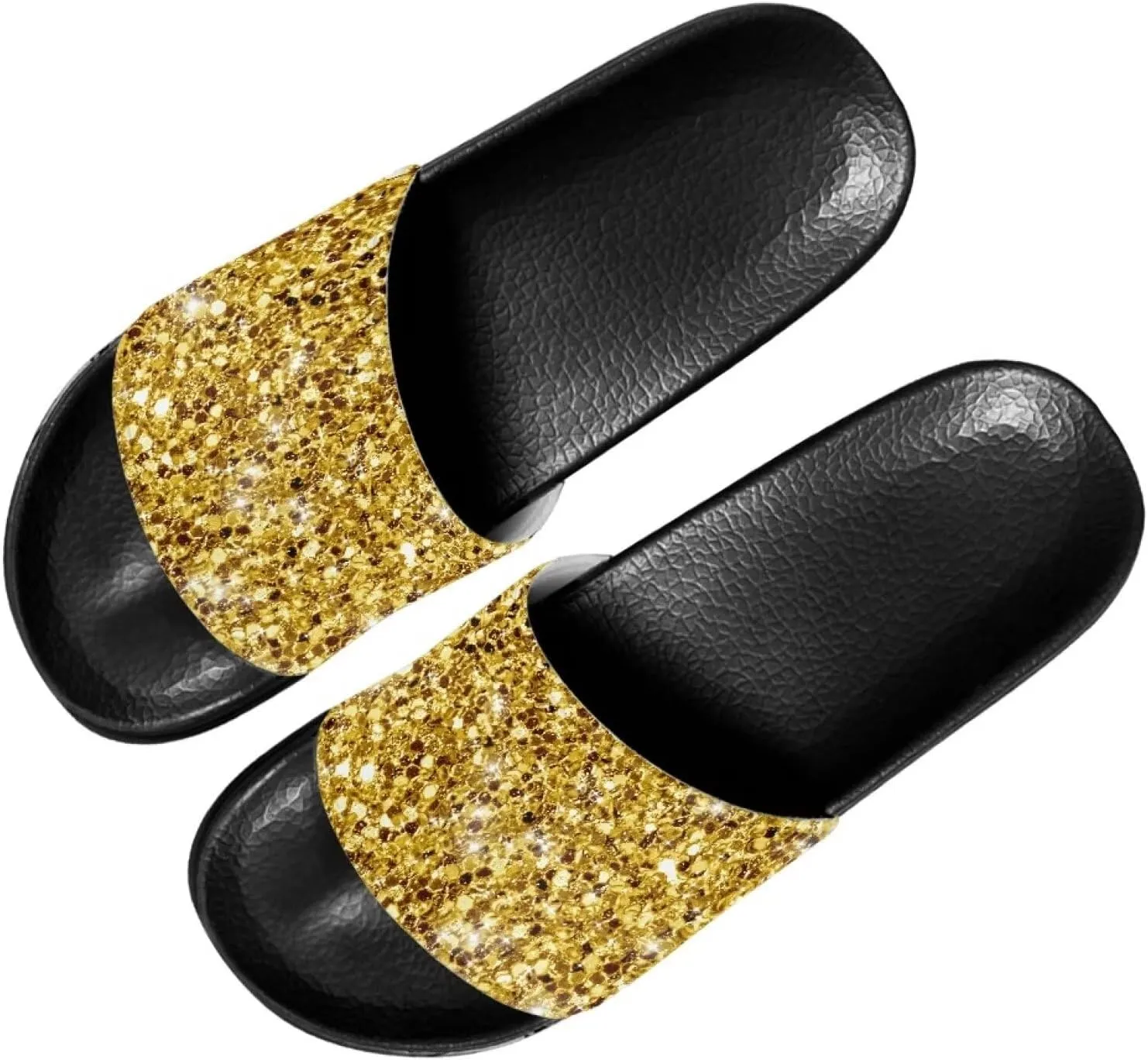 Cute Pattern Slide Sandals Shoes Slippers for Women, House Non Slip Quick Drying Slides Shower Sandals
