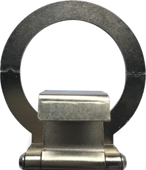 Deadbolt Secure, Prevent Lock Bumping, Prevent Lock Picking for in-Swinging and Out-Swinging Doors, Install in Minutes, no Drilling (Nickel Plated)